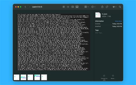 convert image to lottie json